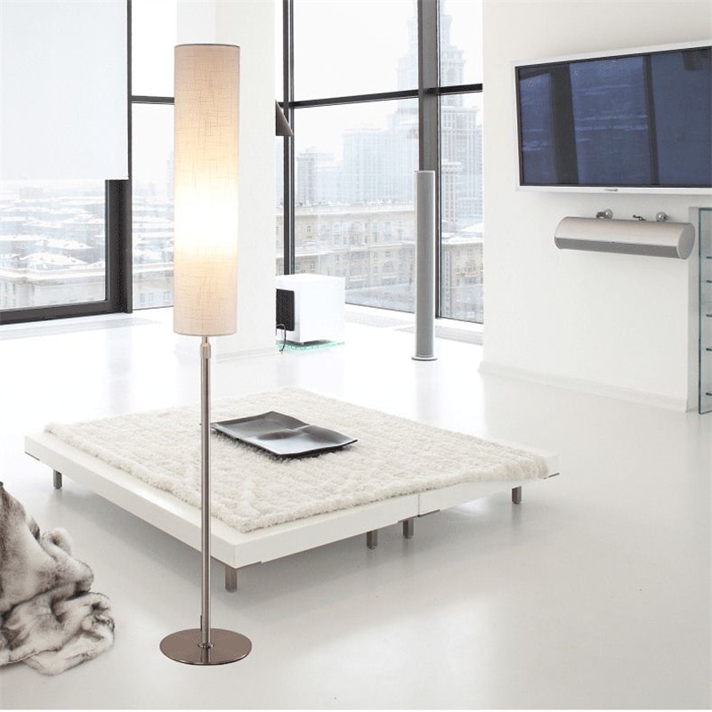 현대적인 미니 멀리 즘 플로어 램프 거실 침실 연구 북유럽 성격 크리 에이 티브 led 수직 테이블 램프